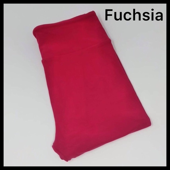 LuLaRoe Solid Leggings One Size 2-10 - Picture 5 of 5